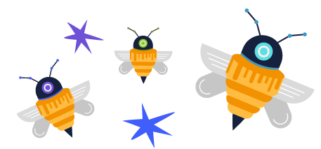 3 space bees