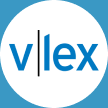 v|lexJustis logo v|lex in a circle